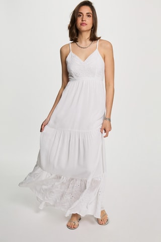 Robe longue - Blanc