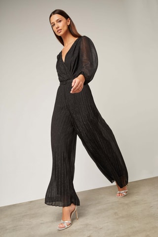 Combinaison plissée - Argenté