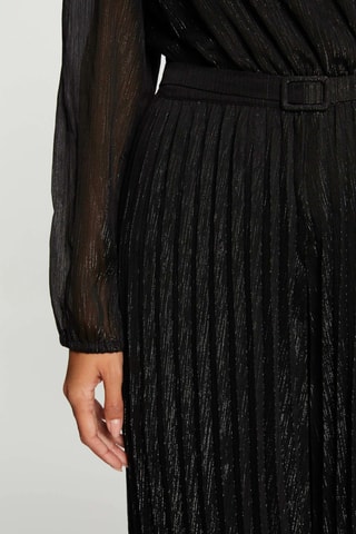 Combinaison plissée - Argenté