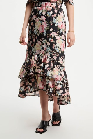 Jupe midi - Multicolore