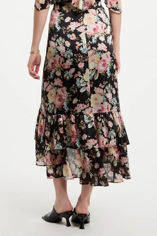 Jupe midi - Multicolore