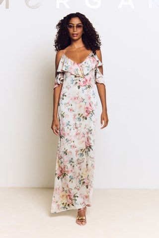 Robe longue  - Multicolore