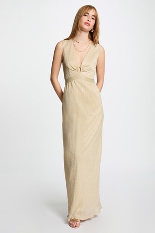 Robe longue - Doré