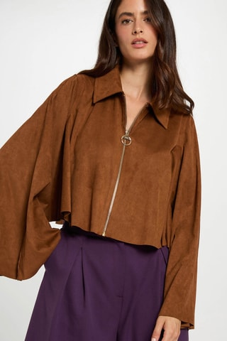 Veste oversise - Marron