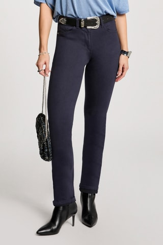 Pantalon droit - Bleu marine
