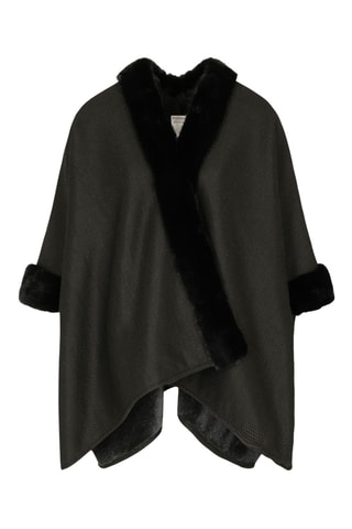 Poncho - Noir