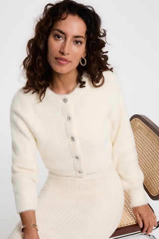 Robe trompe-l’œil - Blanc