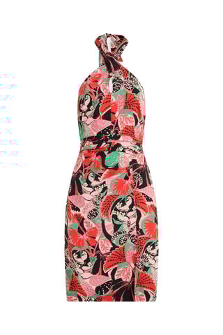 Robe midi - Multicolore