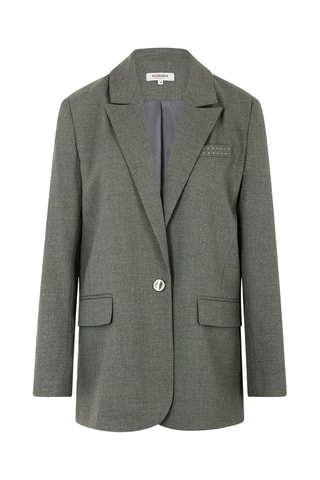 Veste droite - Gris