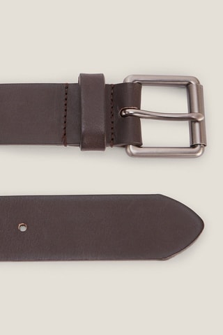 Ceinture en cuir - Marron