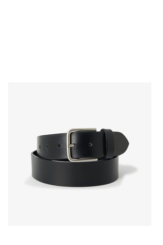 Ceinture en cuir - Noir