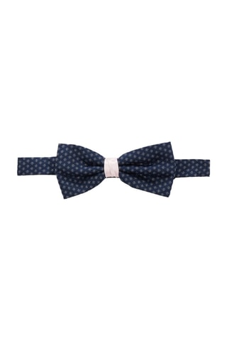 Nœud papillon en soie - Bleu