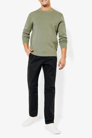 Pull en coton biologique - Kaki