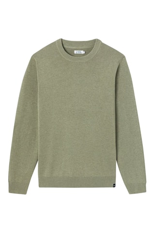 Pull en coton biologique - Kaki