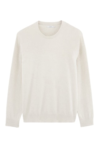 Pull en coton biologique - Beige clair