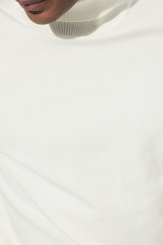 Pull en coton biologique - Blanc