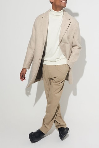 Pull en coton biologique - Blanc