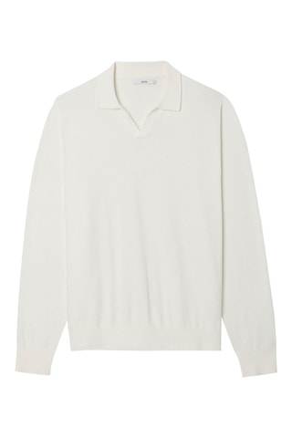 Pull en coton biologique - Blanc