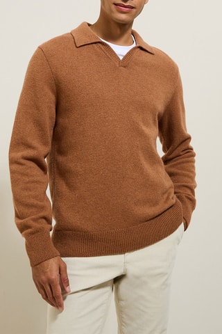 Pull en laine - Marron