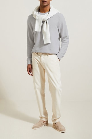 Pull - Gris clair chiné