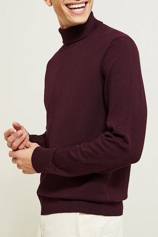 Pull en coton biologique - Violet