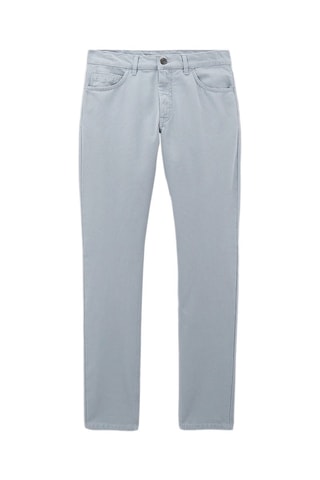 Pantalón slim fit - Celeste