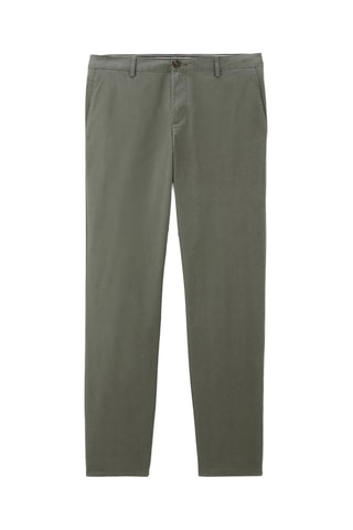 Pantalon regular en coton biologique - Bordeaux