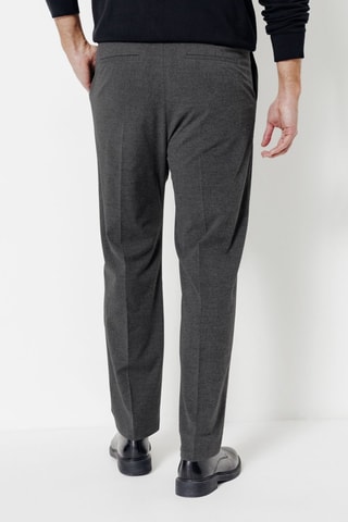 Pantalon large - Gris