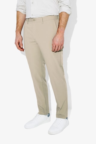 Pantalon slim - Beige clair