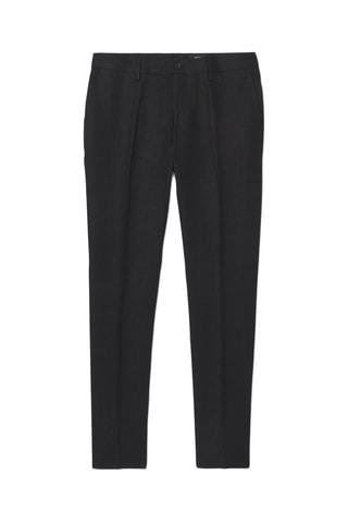 Pantalon en lin - Noir