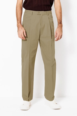 Pantalon large - Taupe