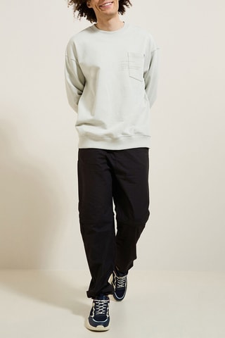 Pantalon regular 2 en 1 - Noir