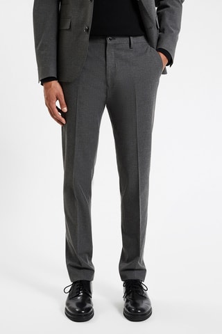 Pantalon de costume extra slim - Gris foncé