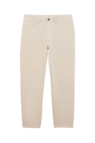 Pantalon droit - Ecru