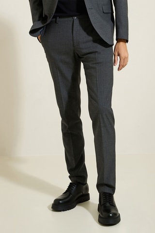 Pantalon slim - Gris foncé