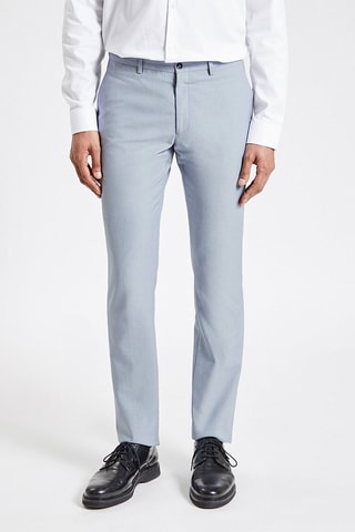 Pantalon de costume slim - Bleu clair 