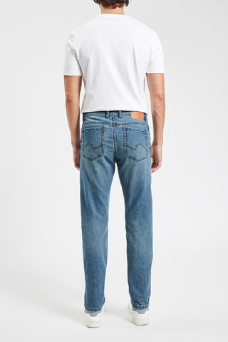 Jean straight - Bleu - Longueur 34