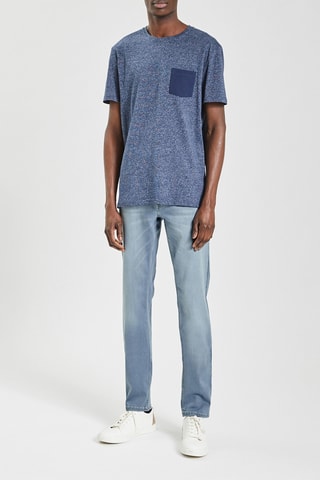 Jean slim - Bleu marine - Longueur 34