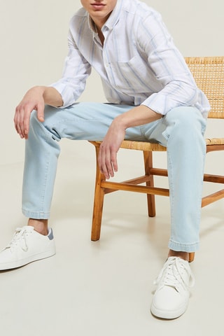 Jean chino relaxed - Bleu