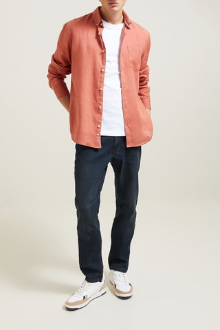 Jean straight - Bleu - Longueur 34