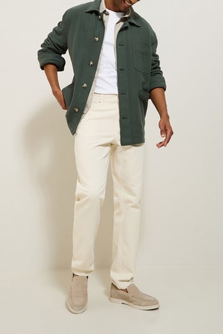 Jeans Relaxed Fit - Ecru