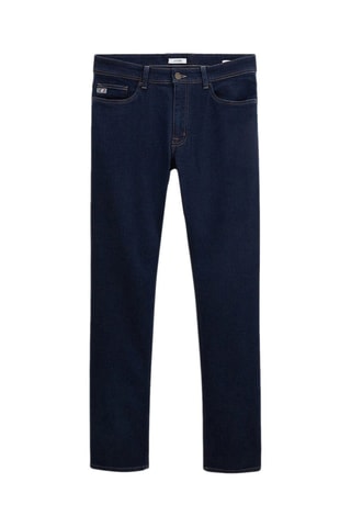 Jean straight - Bleu - Longueur 34