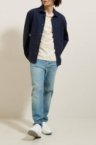 Jean tapered slim - Ciel - Longueur 34