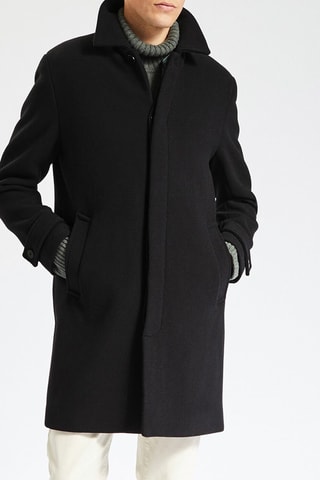 Manteau en laine - Noir