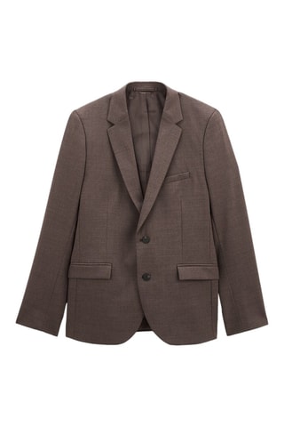 Veste de costume slim - Marron