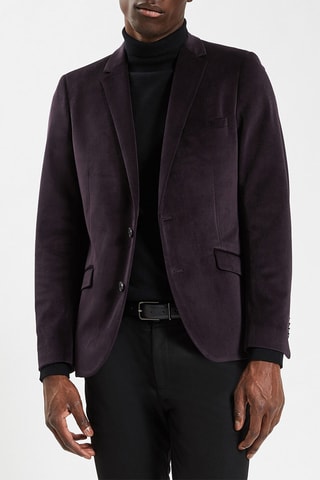 Veste slim - Bordeaux