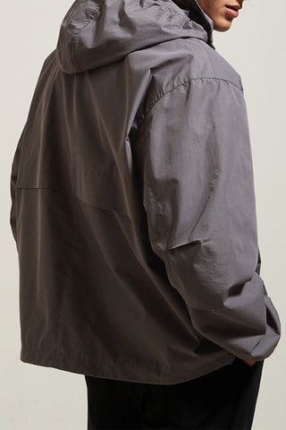 Windjack met Capuchon - Grijs