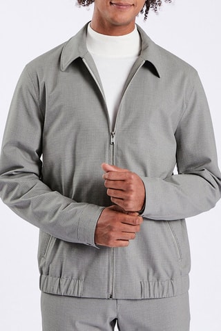 Blouson zippé - Gris