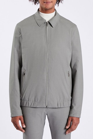 Blouson zippé - Gris