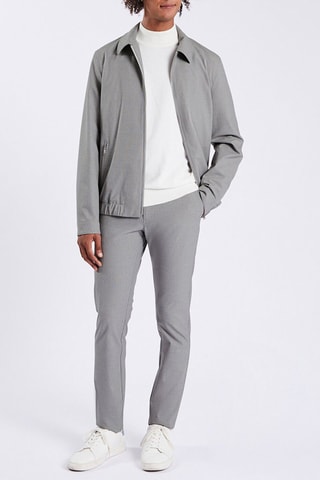 Blouson zippé - Gris